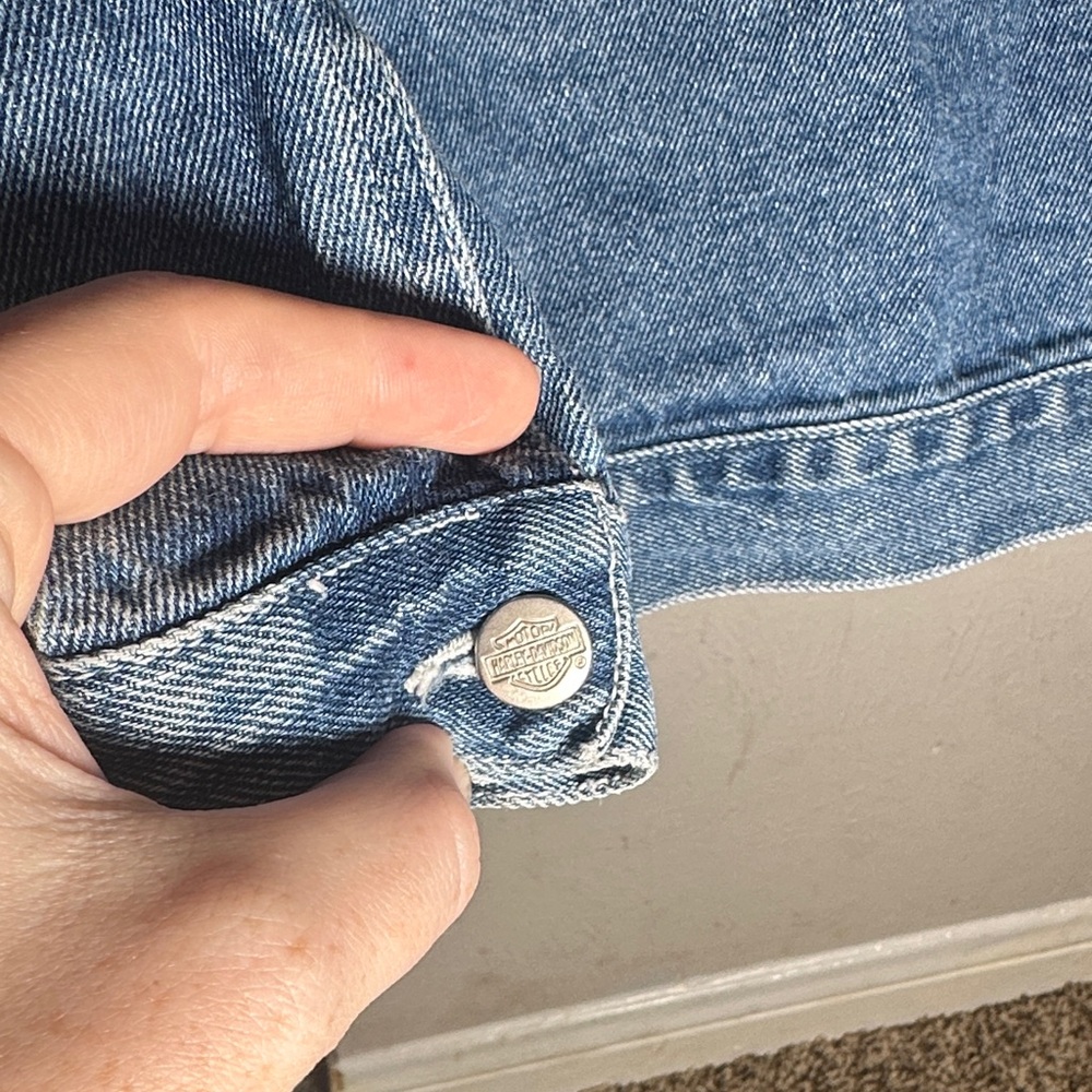 Harley-Davidson Kids Classic Blue Jean Jacket - Picture 4 of 6